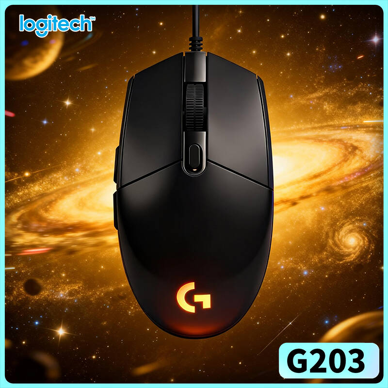Logitech Mouse G203 - Logitech G203 Prodigy RGB Gaming-Maus Kabelgebunden