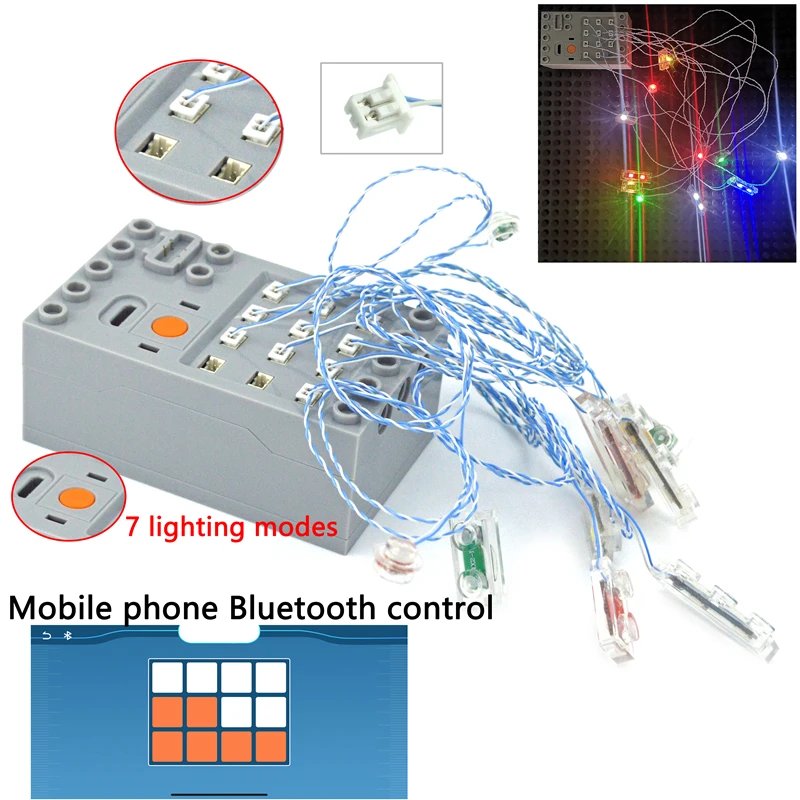 Tech Lighting Accessories - Moc Zubehör signal Led Licht Spielzeug