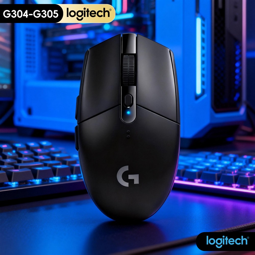 Logitech Mouse G203 - Logitech G304 Kabellose Maus LIGHTSPEED-Technologie 12000