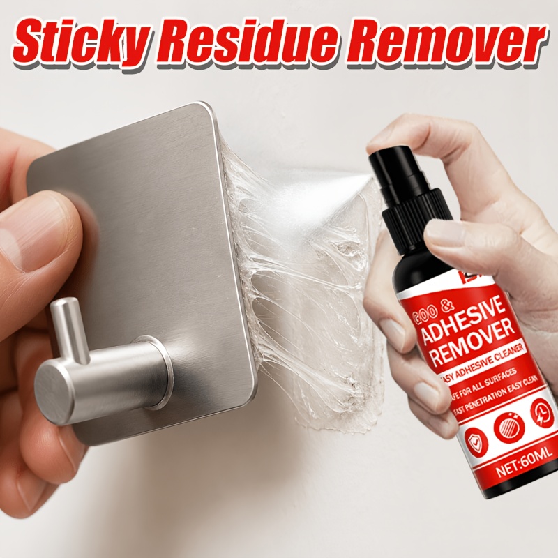Screen Cleaner Spray - KJM Kleberentferner-Spray für Wandhaken, doppelseitiges Klebeband,