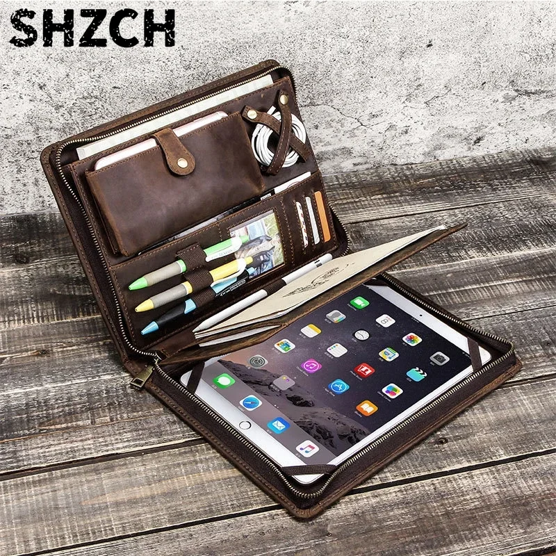 Leder-Tablet-Aufbewahrungstasc – Tech Accessories For Ipad Bewertung und Preis