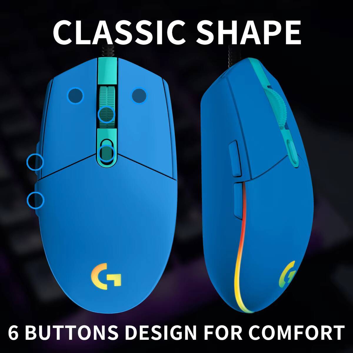 Logitech G203 Prodigy RGB Gami – Logitech Mouse G203 Bewertung und Preis