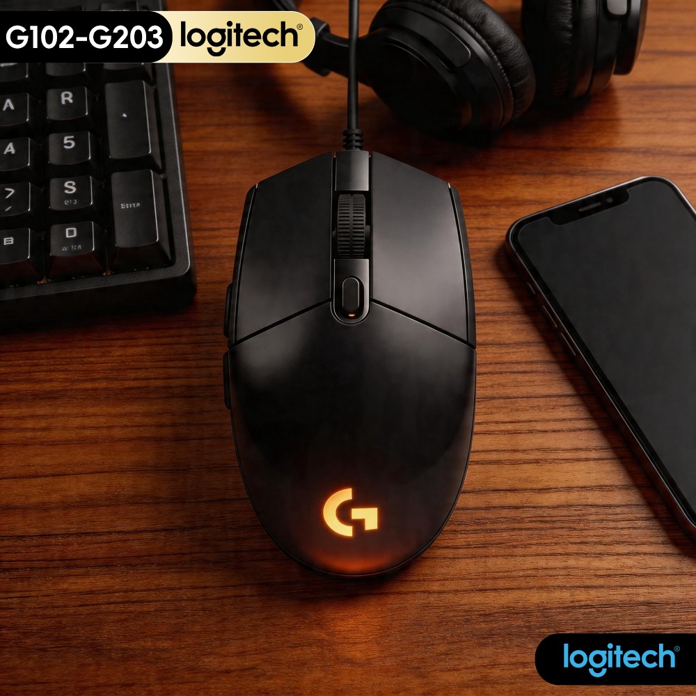 G102 Logitech G203 Gaming-Maus – Logitech Mouse G203 Bewertung und Preis