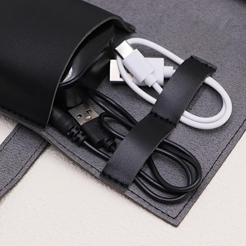 1PC PU Leder Multi-Fach Organi – Tech Accessories For Travel Bewertung und Preis