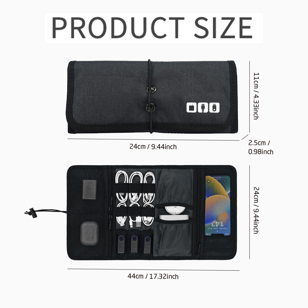 Tech-Organizer-Tasche Kabelauf – Tech Accessories For Travel Bewertung und Preis